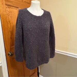 Tommy Bahama Alpaca/Mohair Women's Gray Sweater